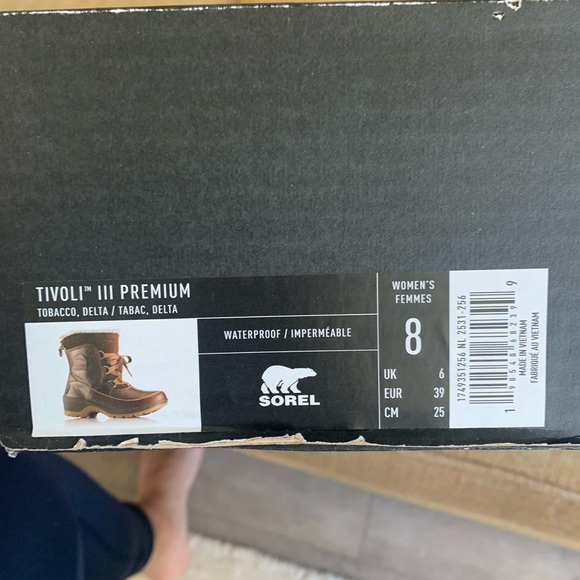 Sorel Tivoli III Premium Size 8. Brown, Grey Fur Trim. - Picture 4 of 6